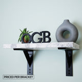 The Original™ Large Shelf Bracket in Industrial, Aluminum or American Made Steel