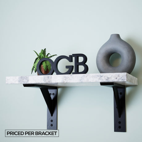 The Original™ Large Shelf Bracket in Industrial, Aluminum or American Made Steel