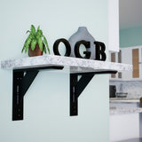 The Original™ Large Shelf Bracket in Industrial, Aluminum or American Made Steel