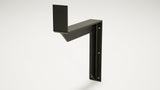 A left-angle view of The Original Granite Bracket’s Heavy-duty Utility Rack floating against a white background.