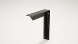 A left-angle view of The Original Granite Bracket’s Heavy-duty Utility Bracket floating on a white background.