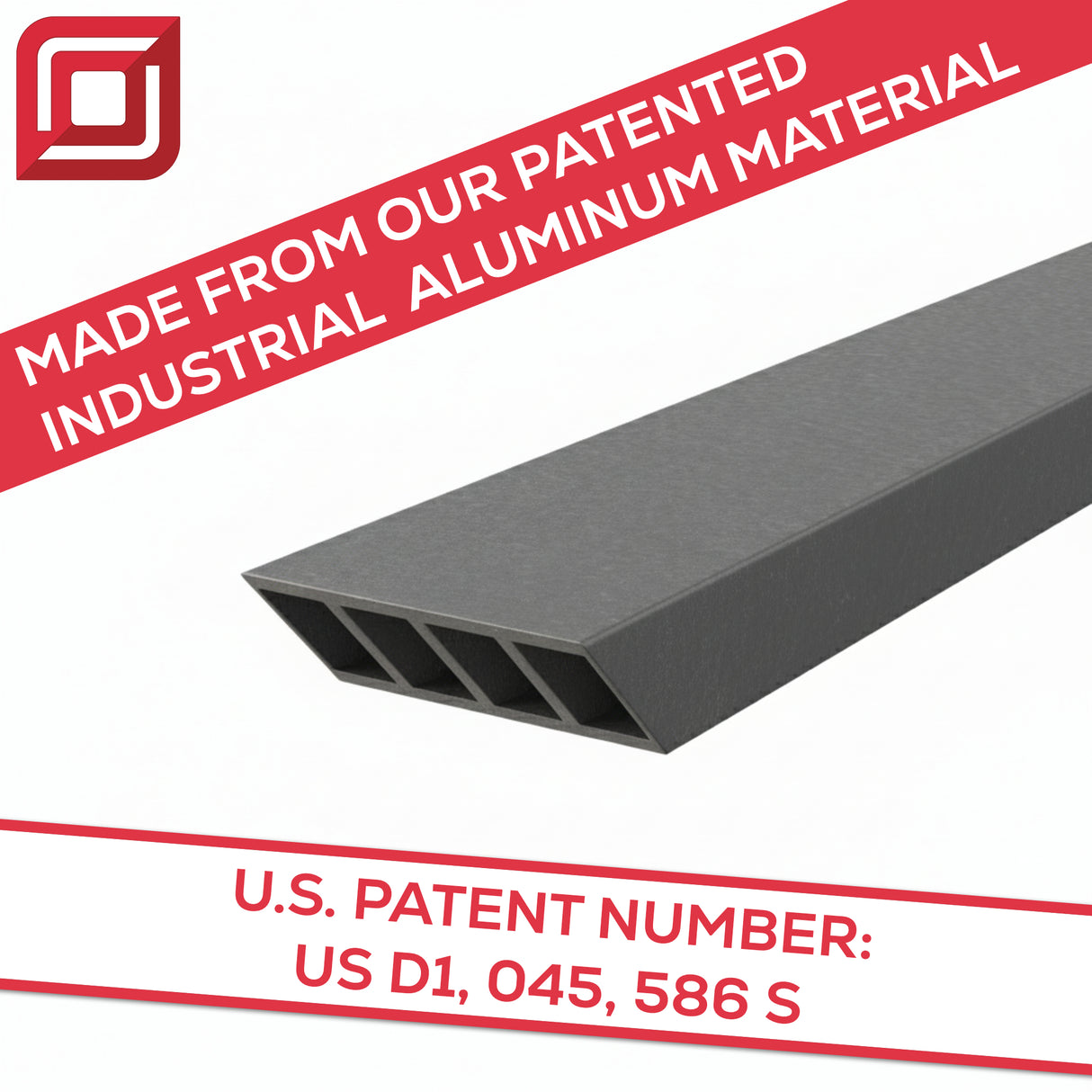 The Original™ Flat Wall Countertop Support Bracket in Industrial, Aluminum or American Made Steel