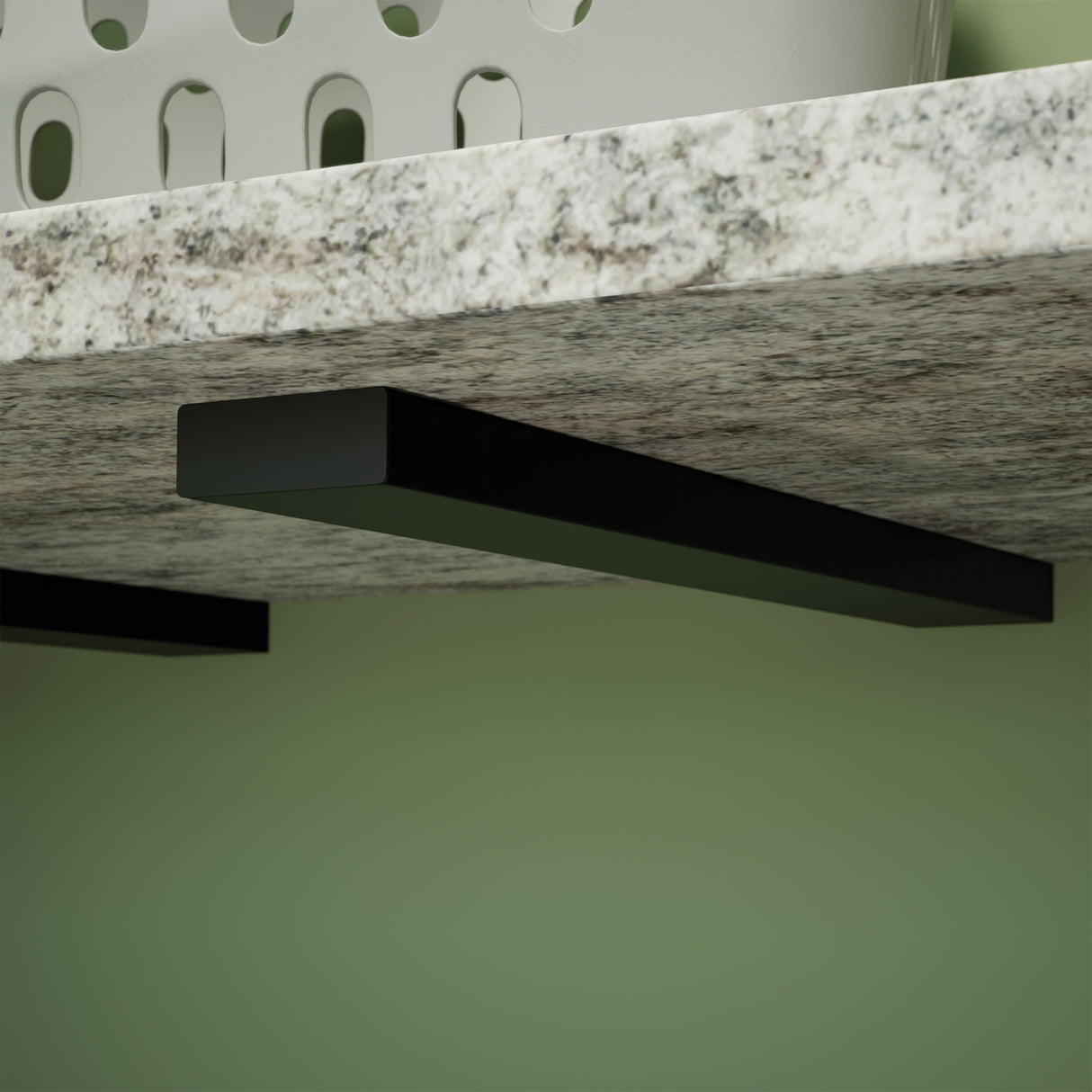 The Original™ Free Hanging Shelf Bracket in Industrial, Aluminum or American Made Steel