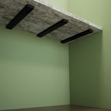 The Original™ Free Hanging Shelf Bracket in Industrial, Aluminum or American Made Steel