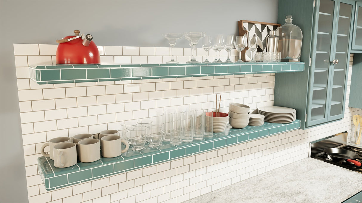 The Original™ Ready-to-Tile Free Floating Shelf