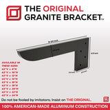 The Original Slim Side Wall Bracket