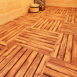 The Original Teak Decking Platform 24" x 24" x 1.75" (2 Pack)