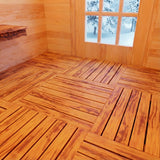 The Original Tigerwood Decking Platform 24" x  24" x 1.75" (2 Pack)