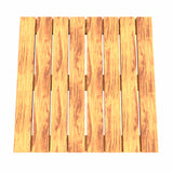 The Original Tigerwood Decking Platform 24" x  24" x 1.75" (2 Pack)
