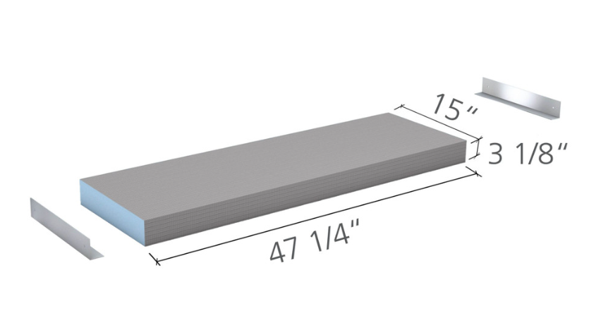 Wedi sanoasa floating shower bench hotsell