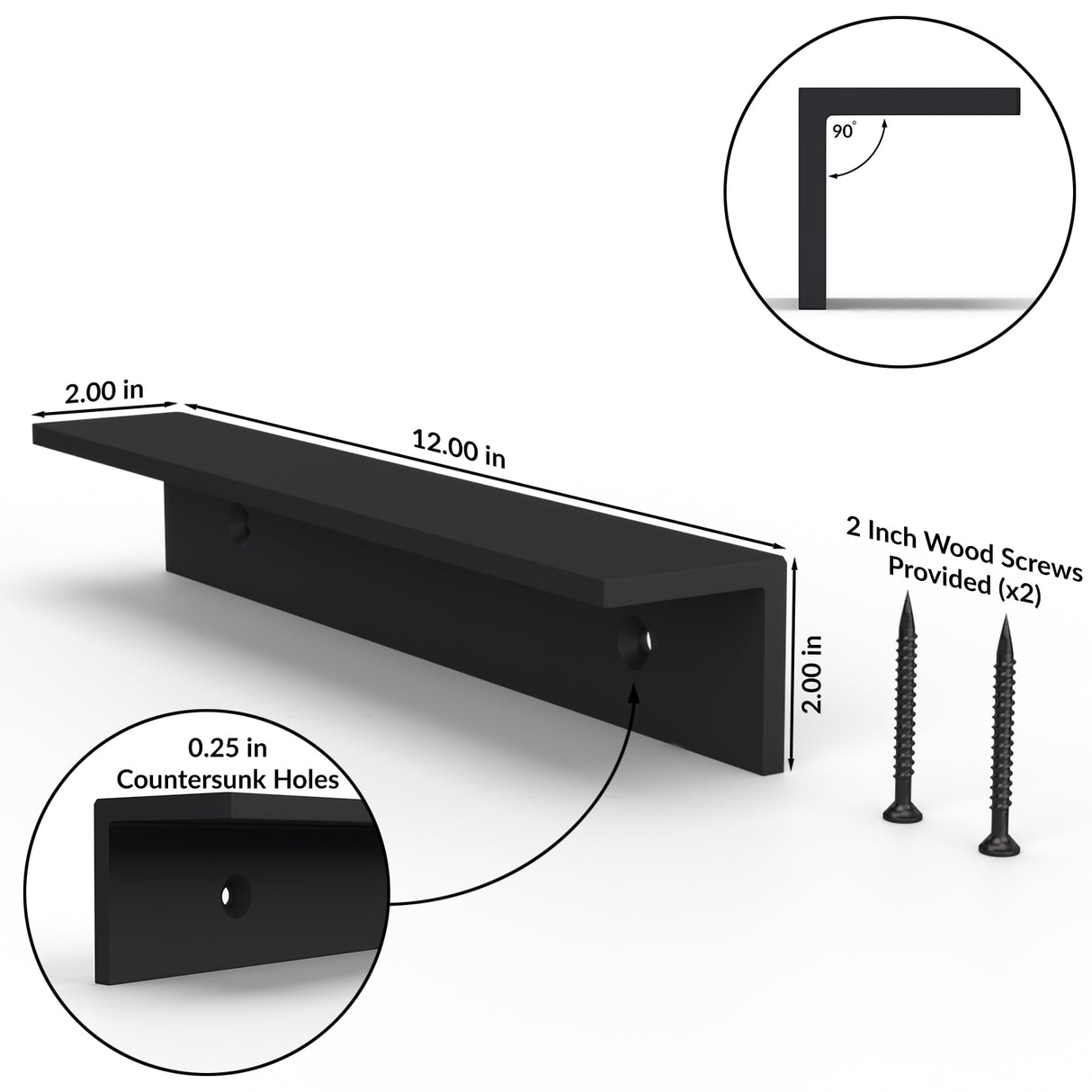 Wall Cleat Countertop Support Bracket