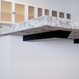 The Original™ L Bracket Countertop Support in Industrial, Aluminum or American Made Steel