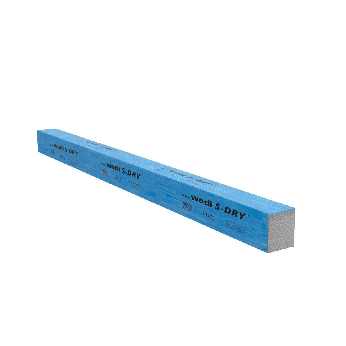 wedi S-Dry Shower Kit 38 In. x 64 In. – Center & Offset Drain