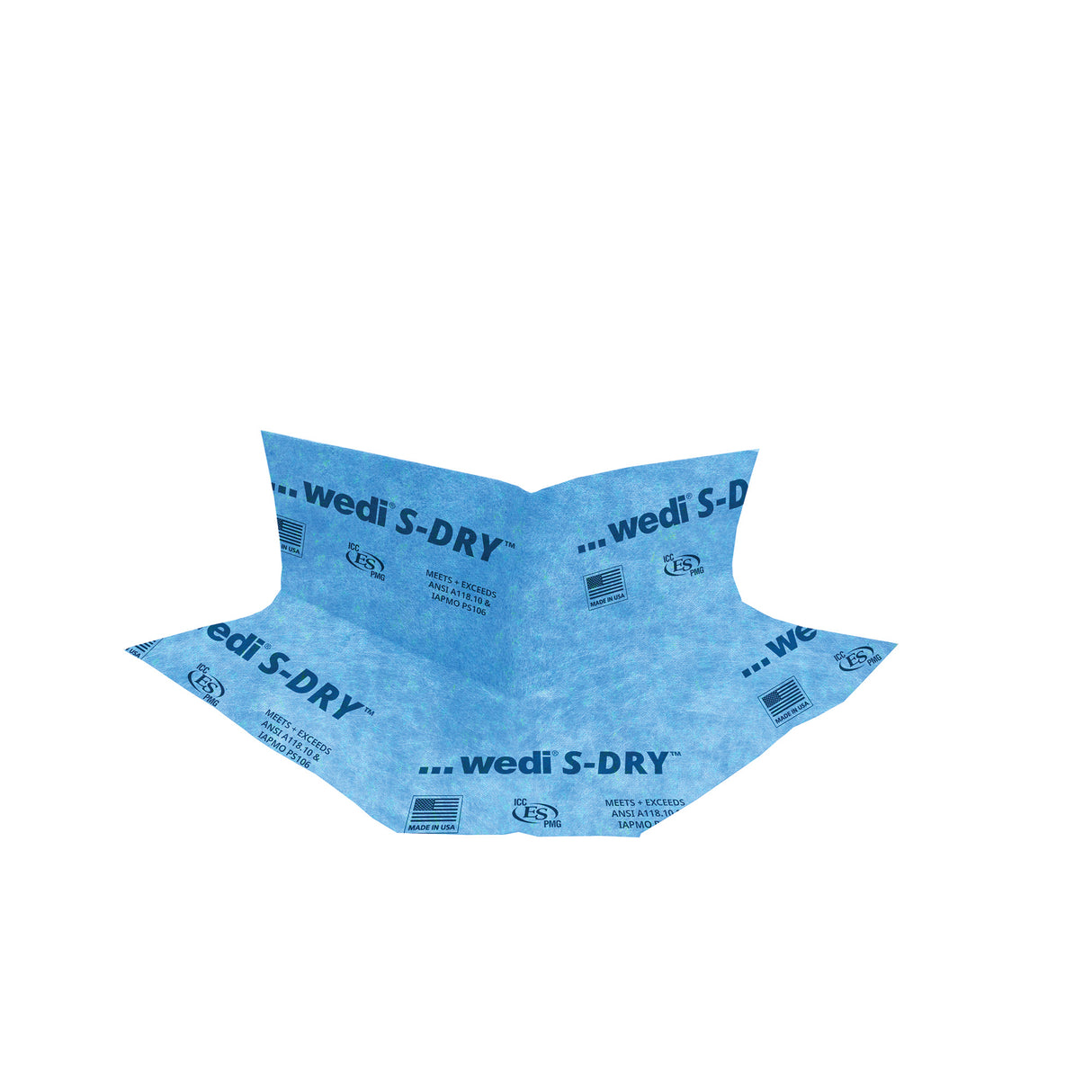 wedi S-Dry Shower Kit 38 In. x 64 In. – Center & Offset Drain